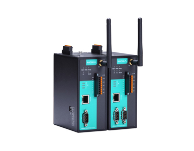 Moxa NPort IAW5250A-6I/O-CN - 2 -port RS-232/422/485 wireless device server with 802.11a/b/g /n WLAN, 4DI, 2DO, CN Band by MOXA